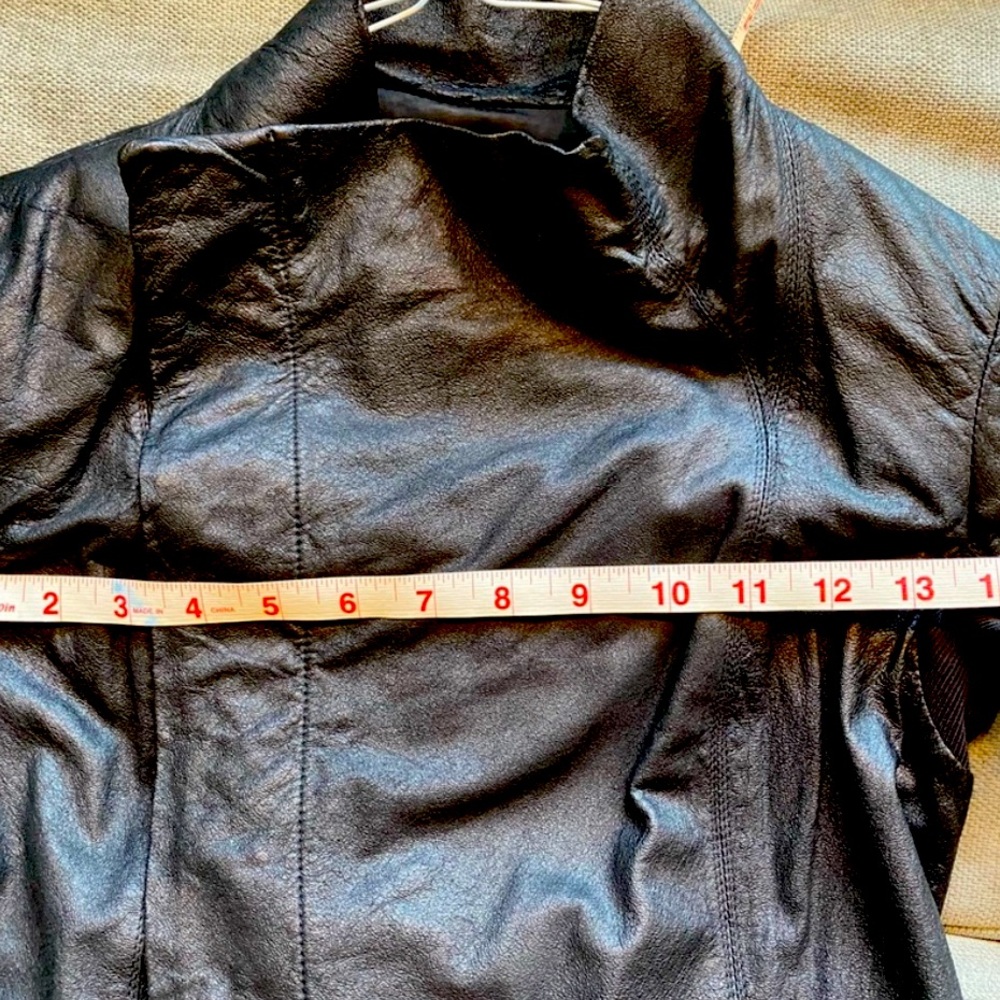 Rick Owens leather jacket